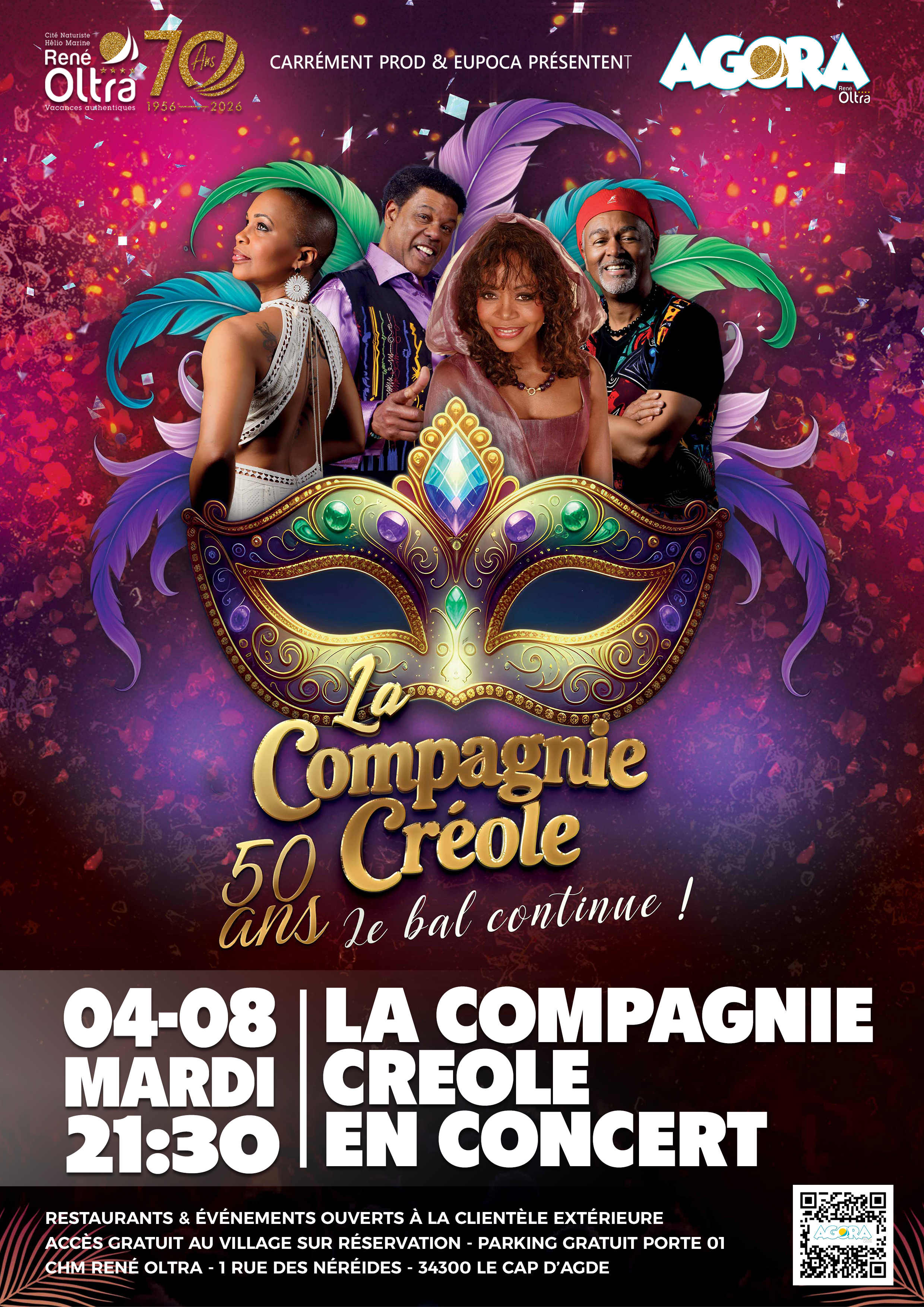 Affiche La Compagnie Créole